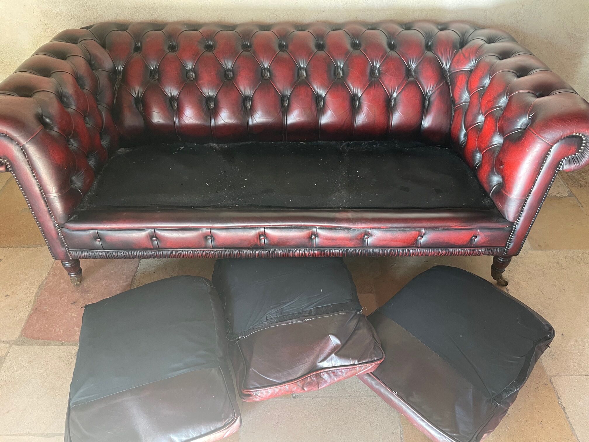 Vintage chesterfield sofa