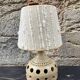 Handmade ceramic lamp
