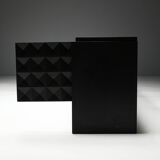 Brutalist Sideboard by De Coene in Stained Oak, Belgium, 1970s