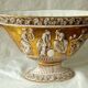 Capodimonte italian earthenware planter with antique decoration