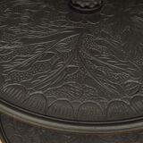 Porte plantes en noir antique