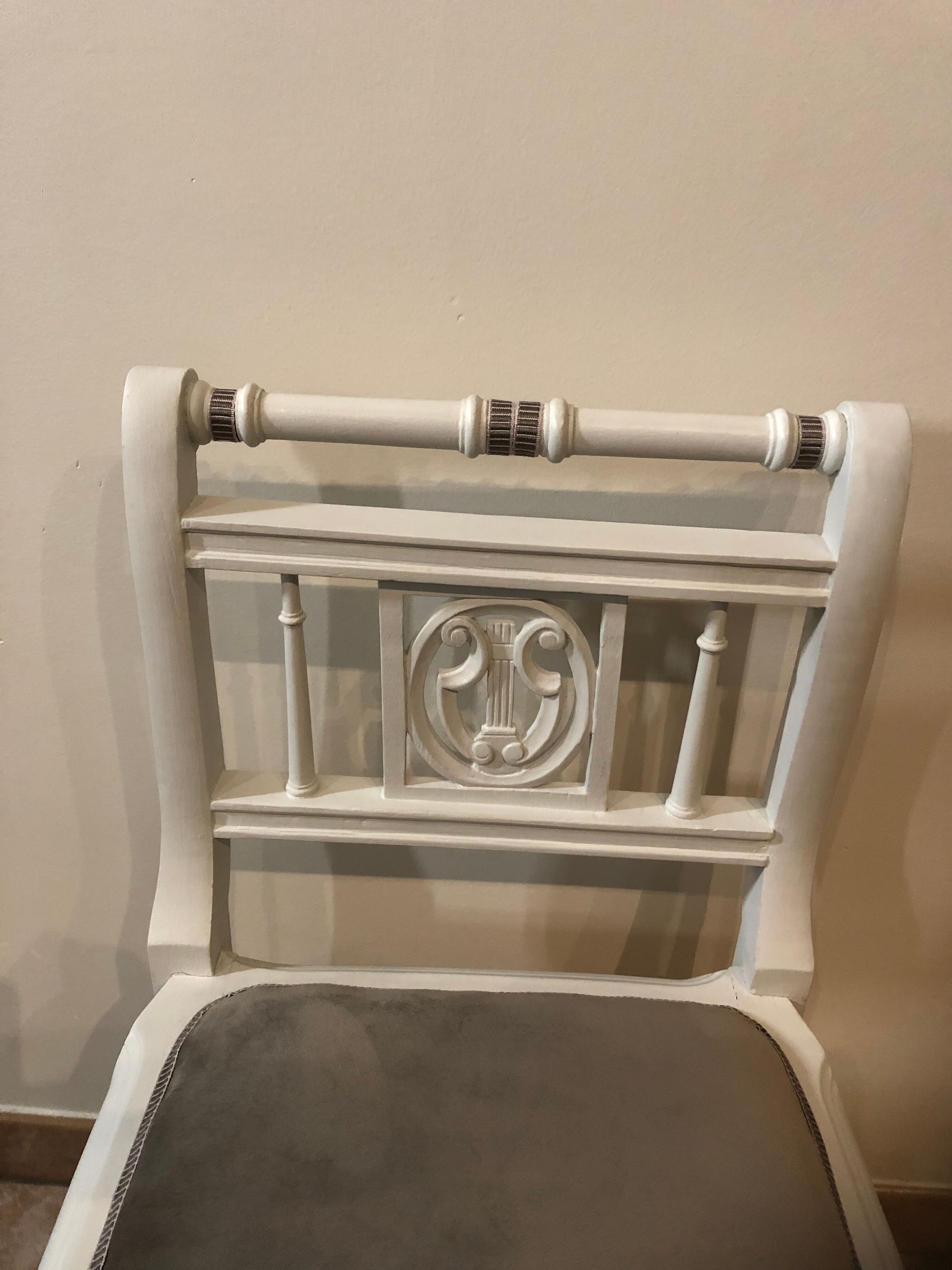 Banquette bout de lit dans l'esprit shabby chic