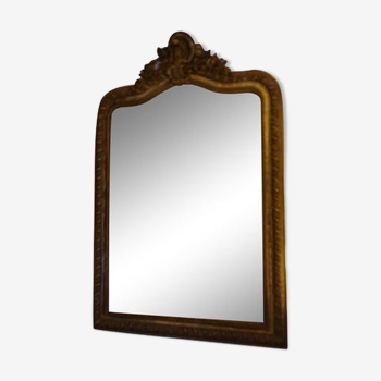 Miroir époque 19eme siecle style Louis XV 100x151cm