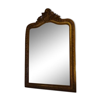 Miroir époque 19eme siecle style Louis XV 100x151cm