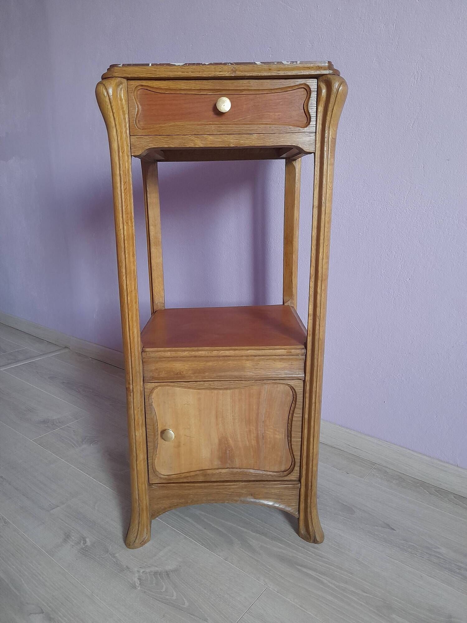 Art Nouveau bedside table