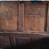 Coffre bois ancien anglais