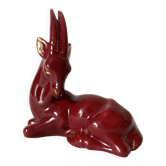 Ceramic gazelle, 1930s-40s