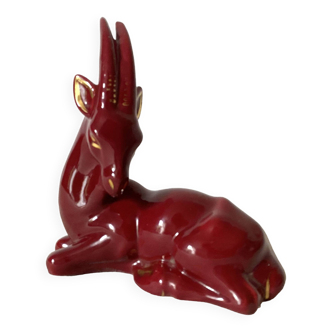 Ceramic gazelle, 30s-40s