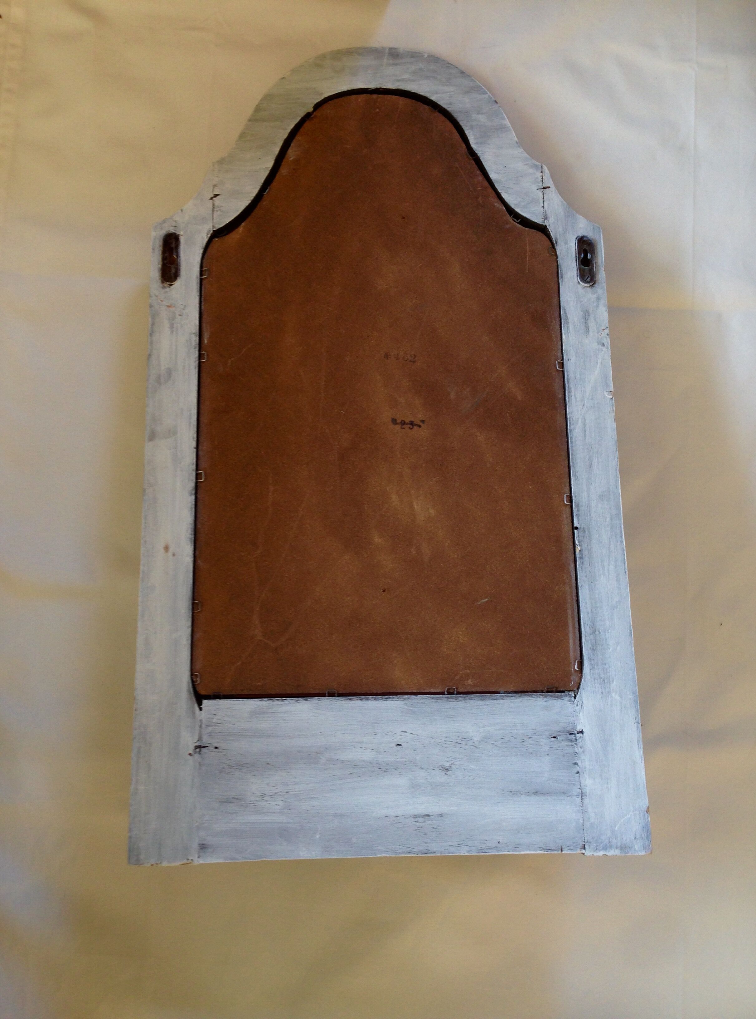 Mirror in wood with Tablet 70X40cm