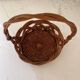 Vintage wicker basket