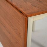 Scandinavian folding table in teak