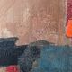 Oil on canvas abstract art Nadine Fabry