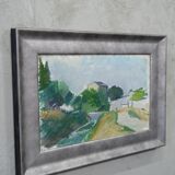 Brita Af Klercker, Swedish painting, 1952, Oil on canvas, Framed