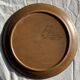 Lot de 4 assiettes à dessert brunes Sarreguemines Modèle Savoie D19.5