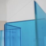 Vintage blue screen – 1970s style – created for Pierre Cardin