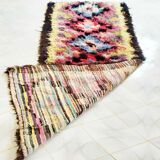 Tapis azilal ancienne fait main laine - 270x103cm