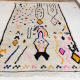 Handmade moroccan berber carpet 263 x 156 cm