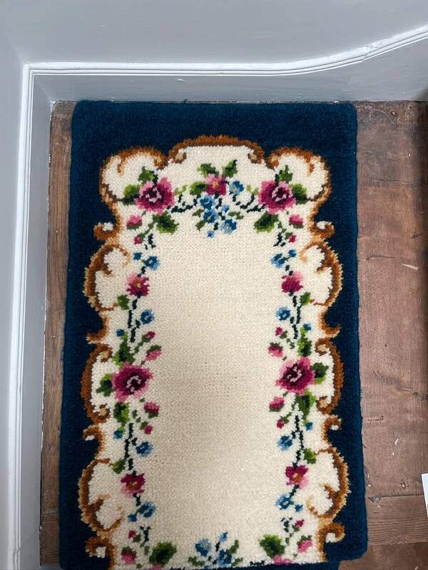 Vintage wool rug