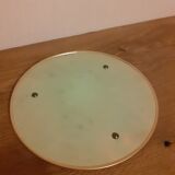 Small round golden mirror 20cm