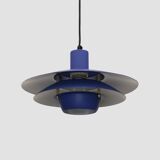 Blue coloured top design lamp by Jeka Metaltryk - Model Viola type 3013-P -