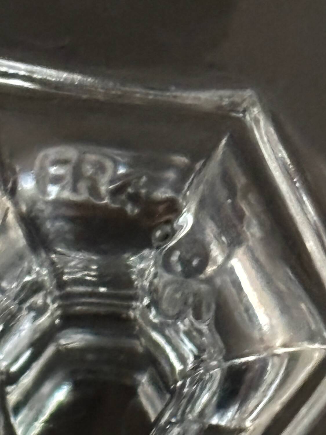 6 Art deco champagne glass France
