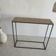 FLORENCE MARBLE CONSOLE BEIGE DIMENSION L100 X D30 X H85