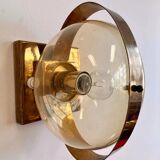 Preciosa gold wall lamp or table lamp / Kamenický Šenov, 1970s