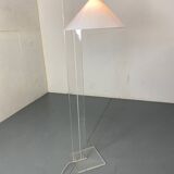 Space Age Acrylic Glass Floor Lamp by Harco Loor, 1980s