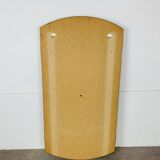 Scandinavian round triptych mirror, teak frame, 1960s.