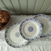 Lot de 3 plats Saint-Amand « 6014 »