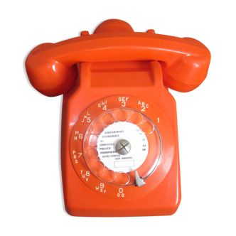 Phone orange 70s