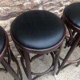 Suite of 4 bar stools