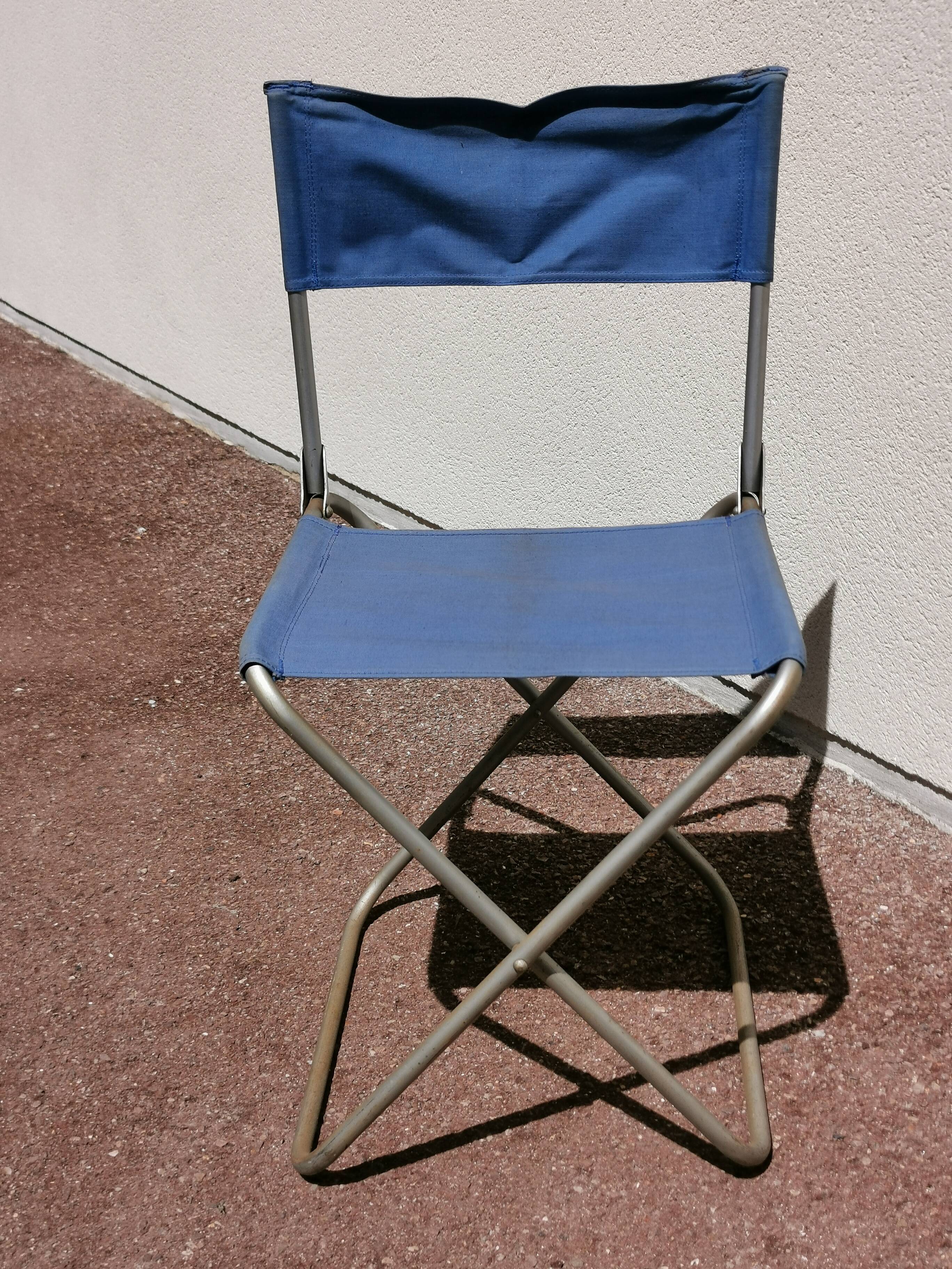 old Folding seat, vintage folding camping chair