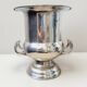Vintage silver metal champagne bucket