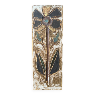 Ceramic plaque by Les Argonautes, Vallauris, 1960