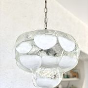 Murano glass petal chandelier by Carlo Nason for Mazzega