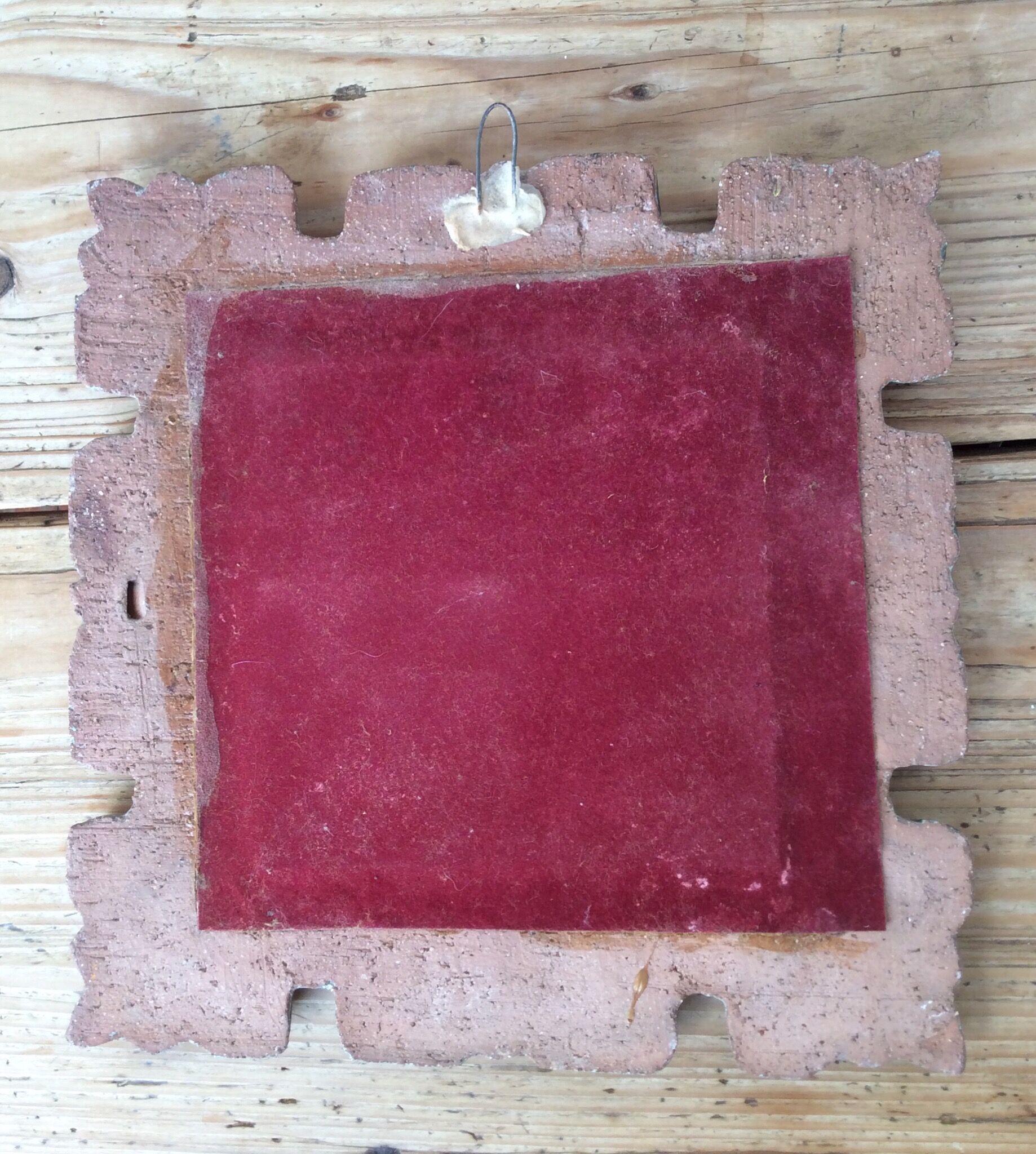 Miroir Les Cyclades par Roland Zobel, 30cmx30cm