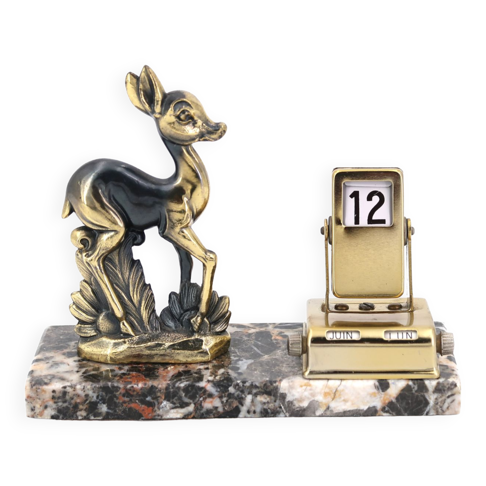 Calendrier perpétuel art deco années 30