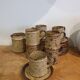 Speckled sandstone espresso service