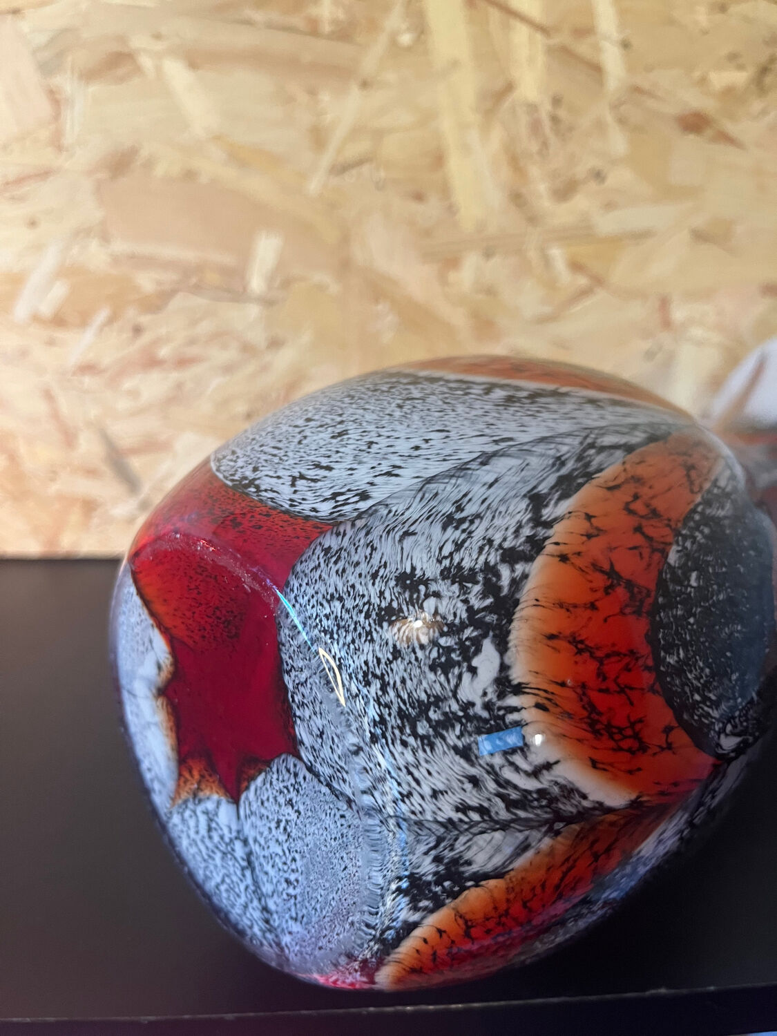 Opaline vase model pop art 70s Italy