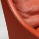 Borge Mogensen cognac leather lounge chairs Fredericia Stolefabrik Denmark 1963