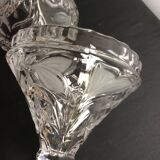 Set of 2 crystal candlesticks