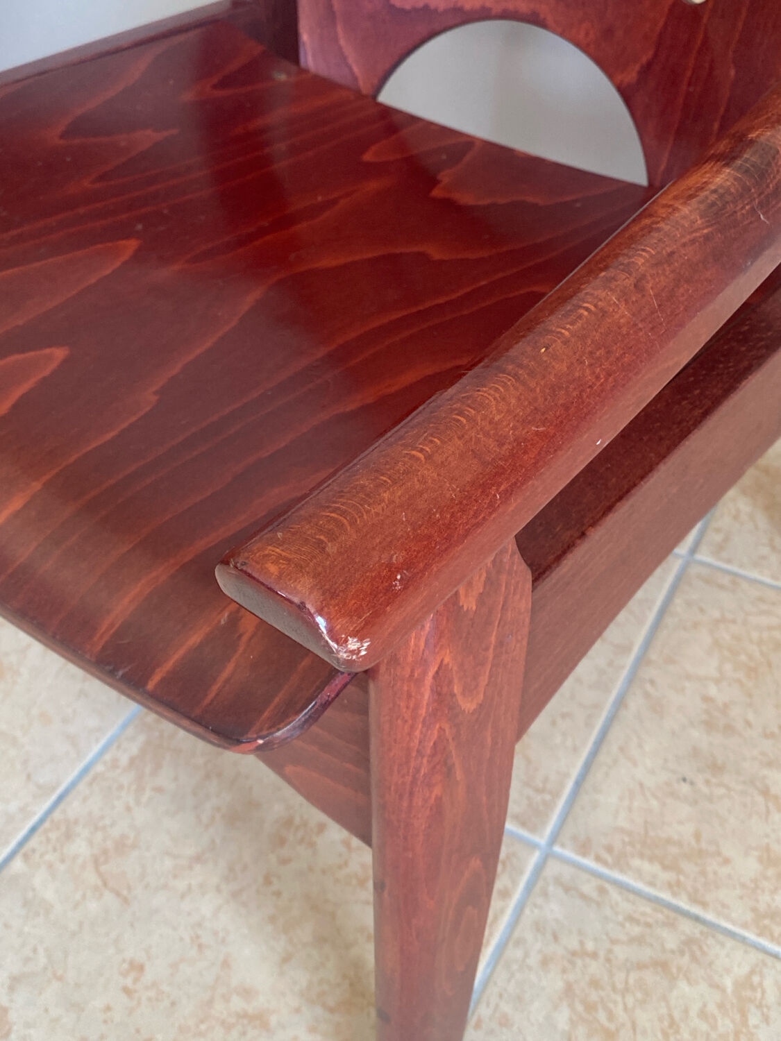 Scandinavian-style armchair