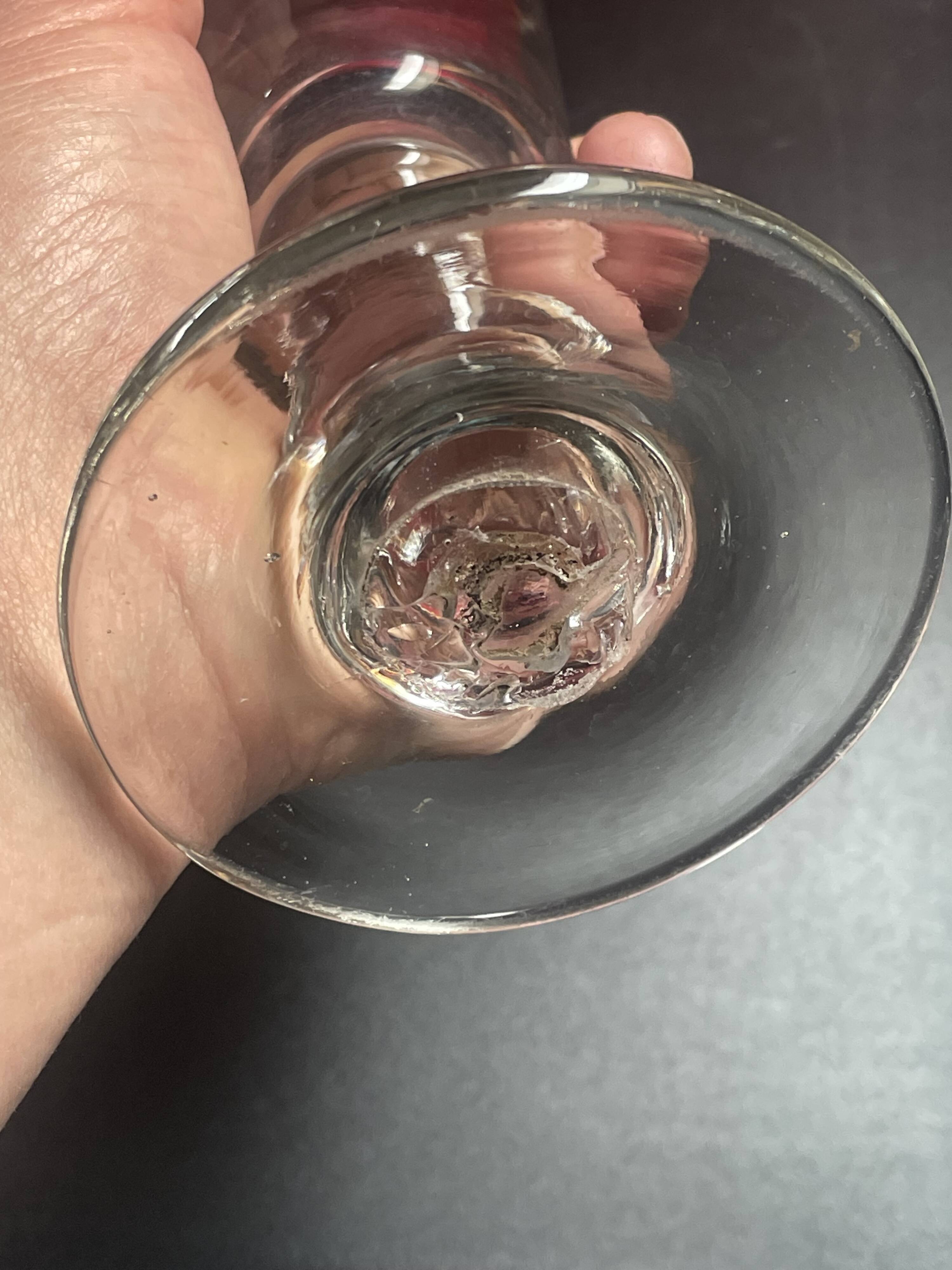 Superb and relatively rare 28.5cm conscript glass - could be used as a vase