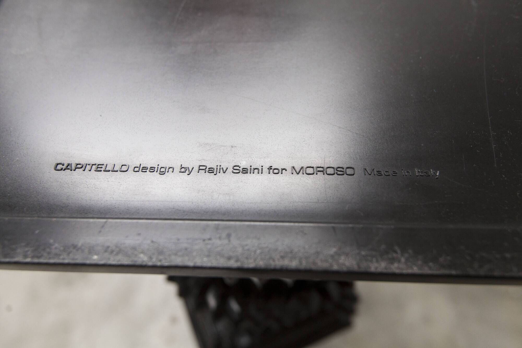 Capitello stool designed by Rajiv Saini for Moroso made in Italy 2010