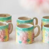 Old tea/coffee service in slurry