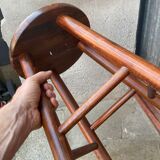 Vintage rustic farmhouse stool