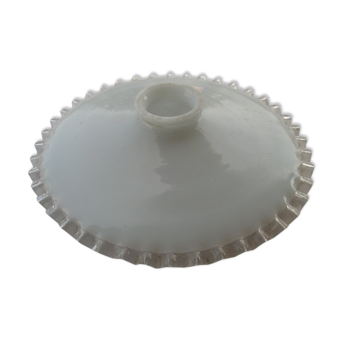 Dentele white opaline offal