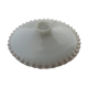 Dentele white opaline offal