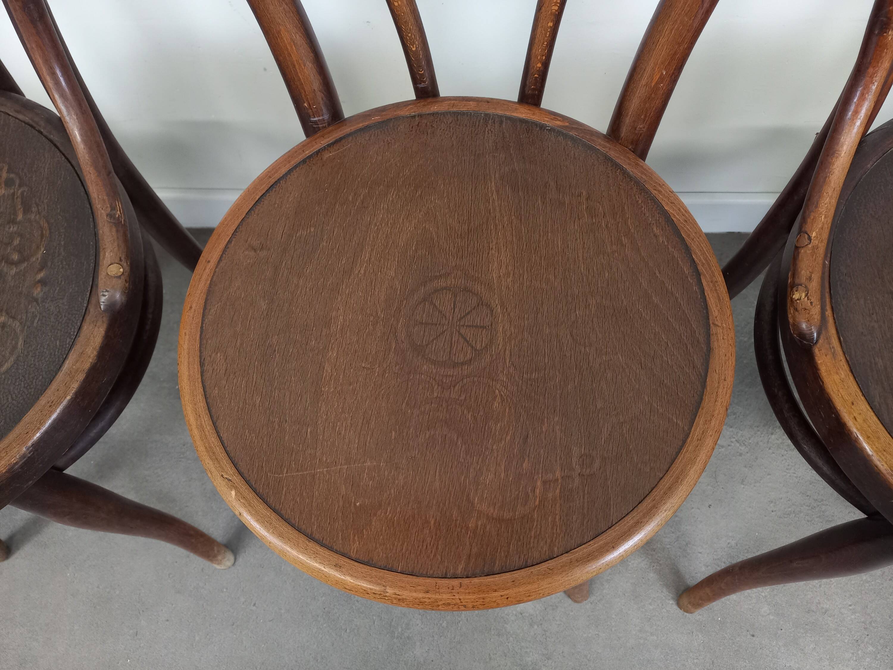 Thonet Bistro Chairs, Set of 6